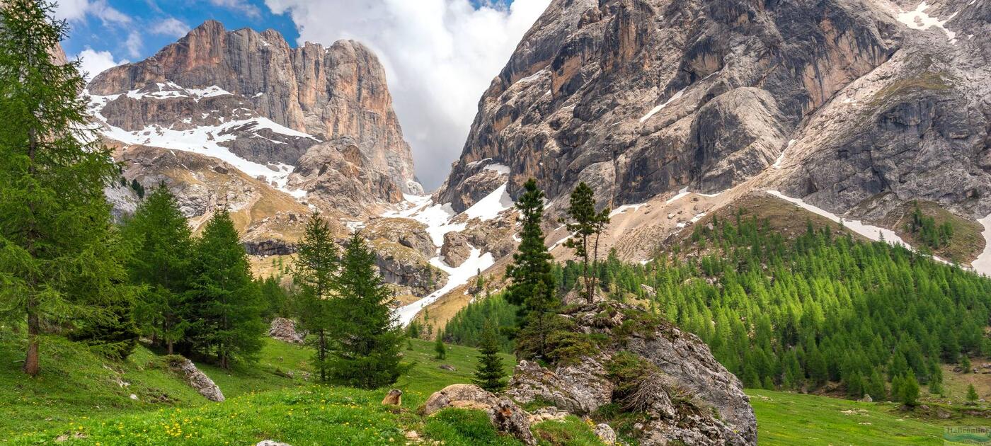 Arabba-Marmolada nyáron