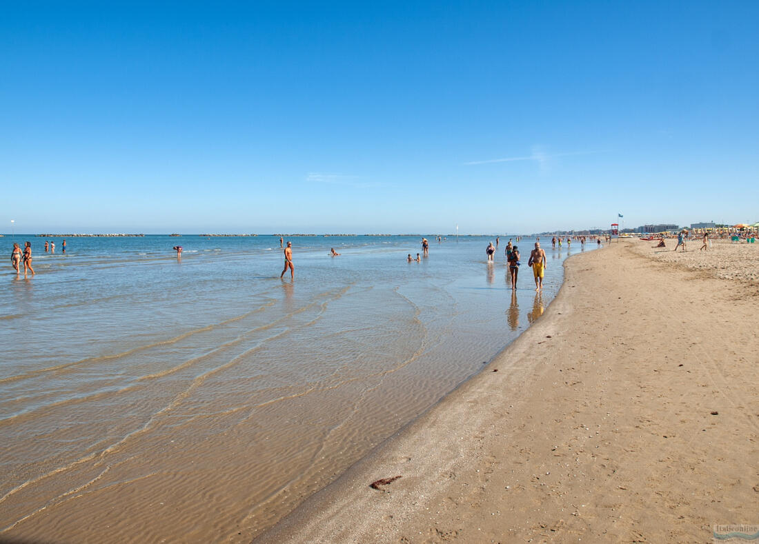 Cesenatico pláž