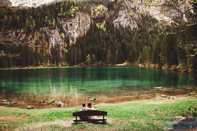 Lago di Tovel - a tó, amely színt váltott