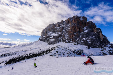 A Dolomitok végtelen sípályája. Sella Ronda